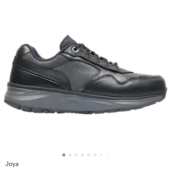 Joya Shoes - Joya Black Lace-Up Women's Sneakers 37 or 6.5  7